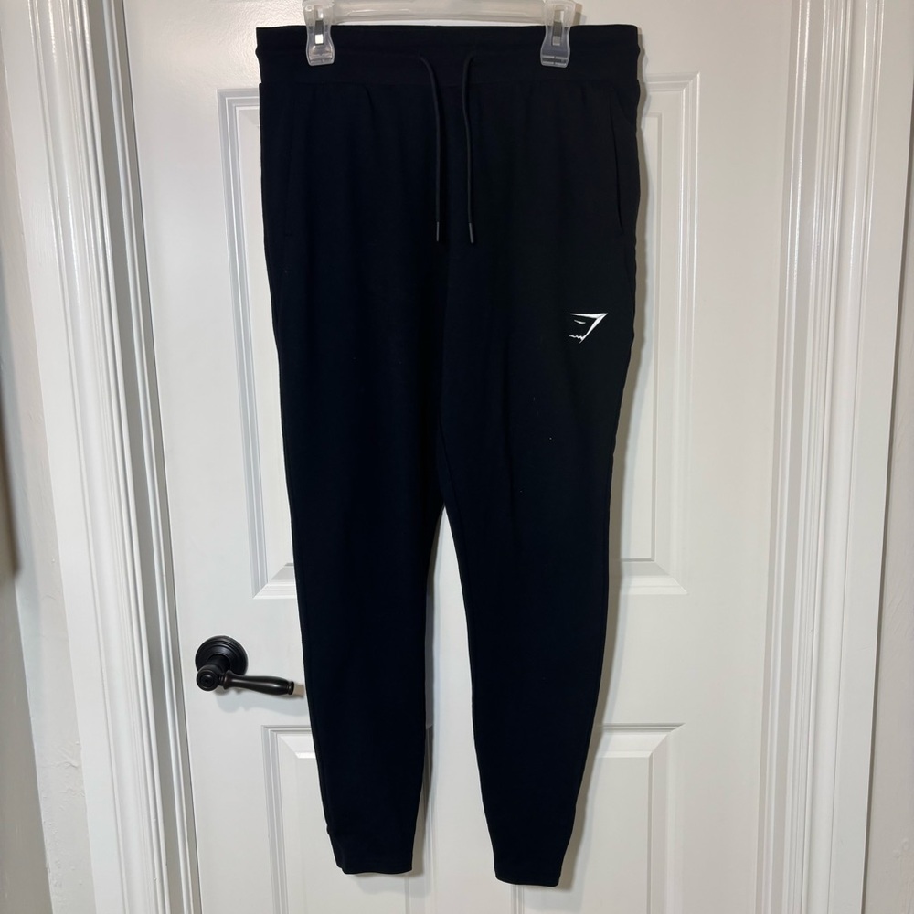 Gymshark Knit Joggers Women’s L Black Athletic Activewear Casual Lounge